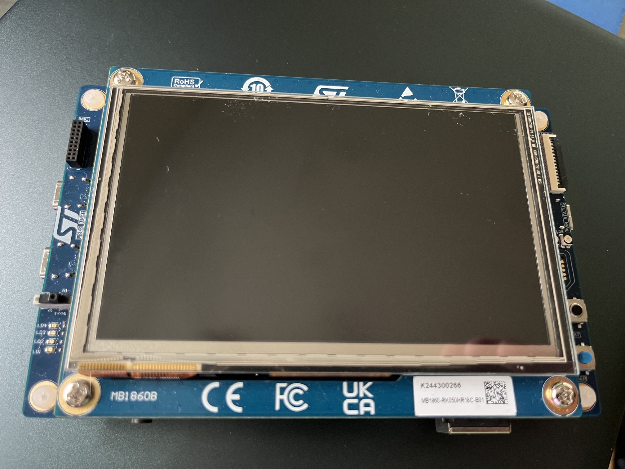 STM32H7S8-DK Front